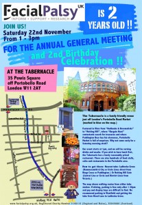 Facial Palsy UK AGM 22 November 2014