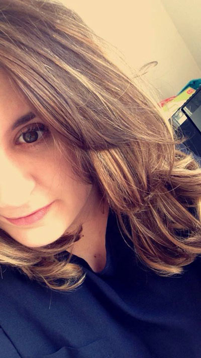 Freya taking a selfie